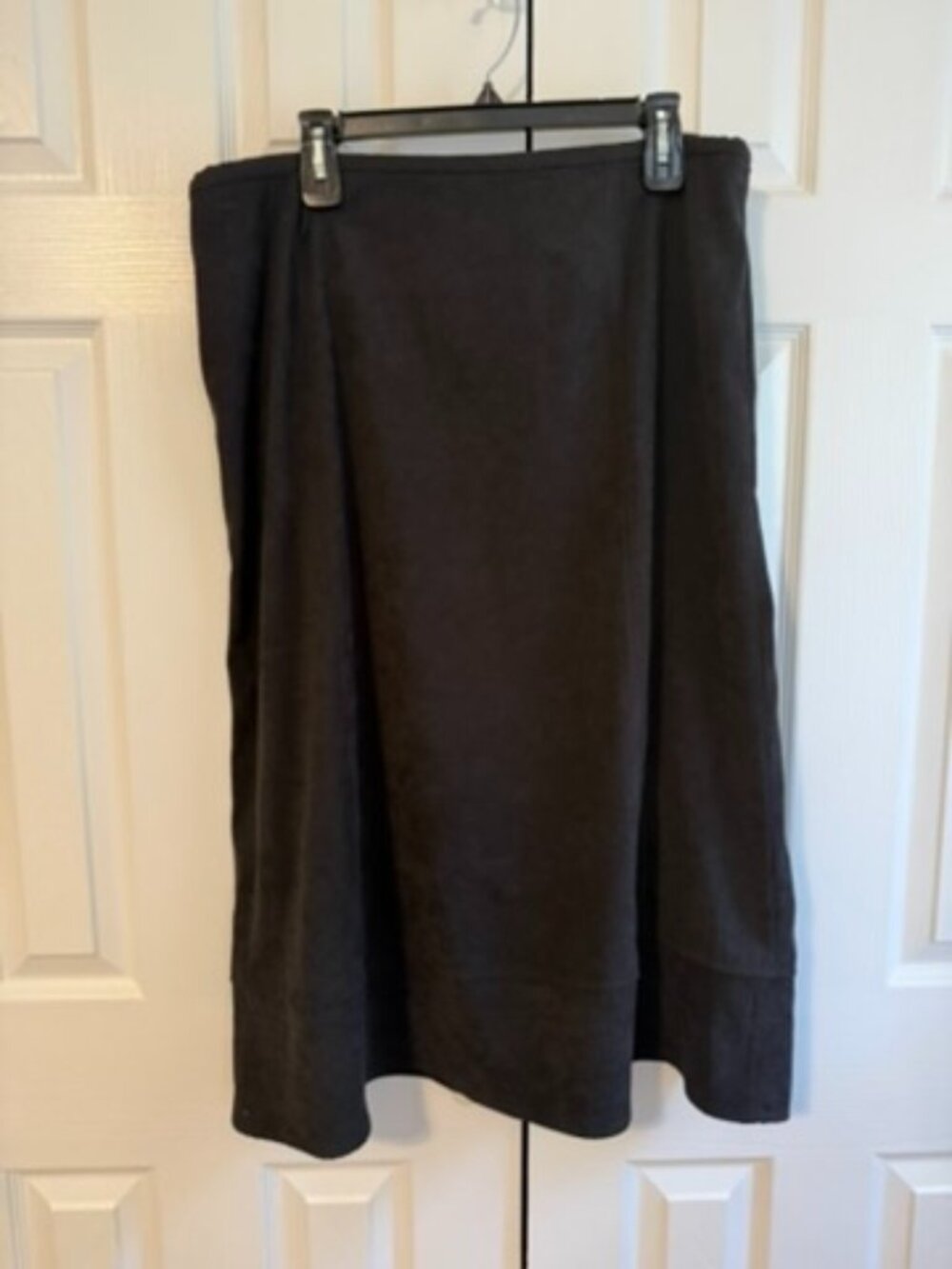 Faux Suede Skirt XL